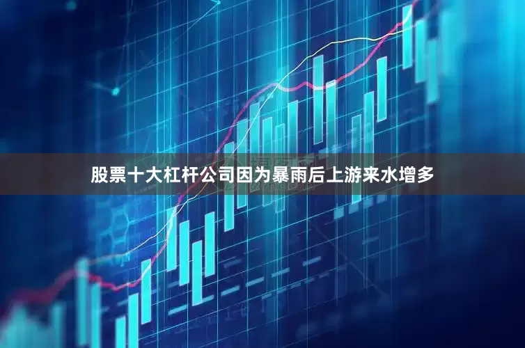 股票十大杠杆公司因为暴雨后上游来水增多